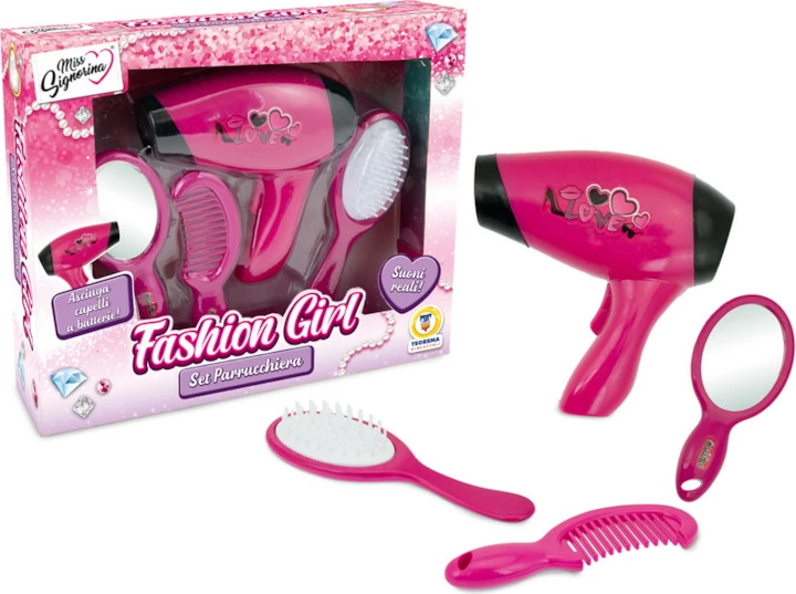 Teo Loder Set Parukerie Me Aksesore Dhe Tharese Me Bateri 18074427