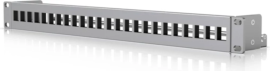 Panel patch i zbrazët Ubiquiti UACC-Rack-Panel-Patch-Blank-24, 24 porta keystone, 1U, Gri