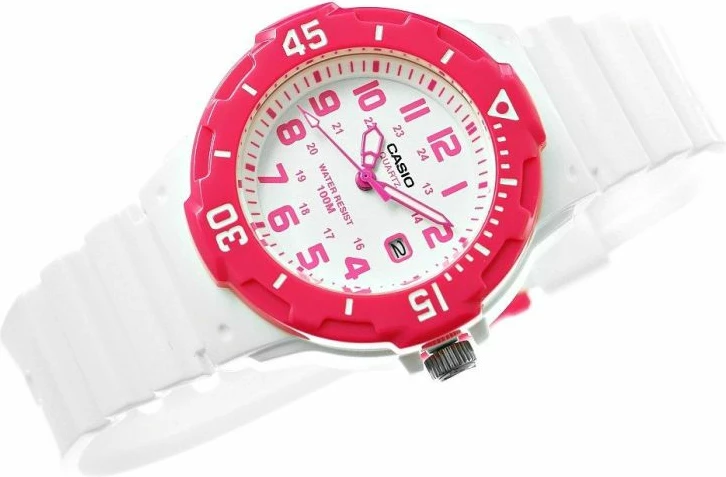 Orë dore Casio, e bardhë/rozë