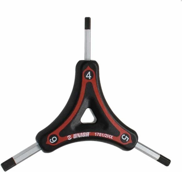 Çelës Allen për biçikletë UNIOR, i kuq