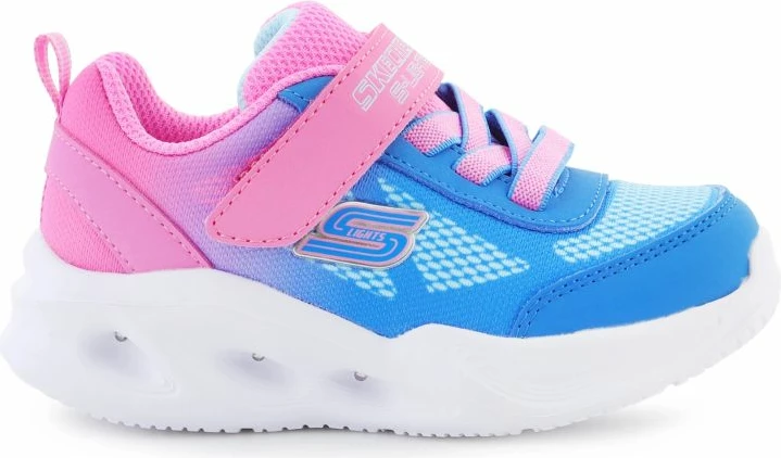 Atlete për fëmijë Skechers, rozë-kaltër