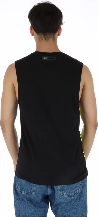 Maicë për meshkuj Plein Sport, e zezë