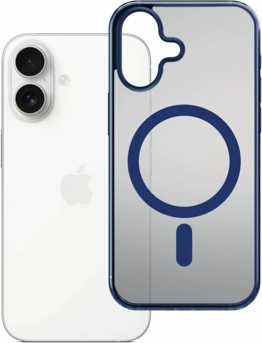 Kapak telefoni 3mk Frosty MagCase për iPhone 17, kaltër