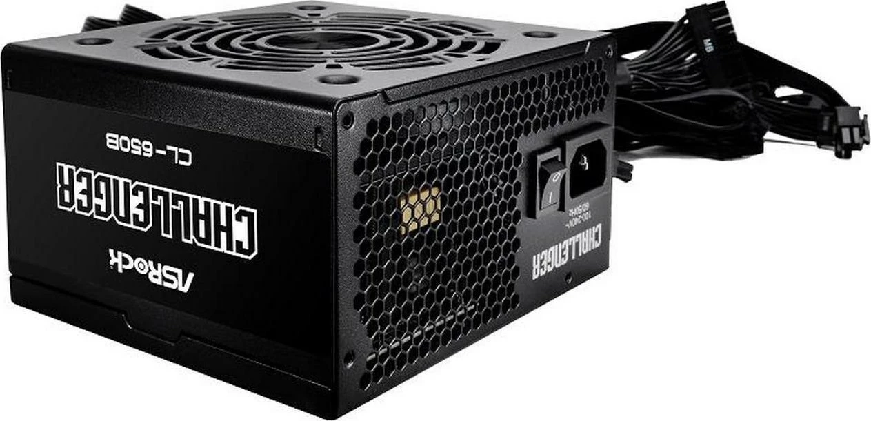 Kasë energjie ASRock Challenger CL-650B, 650W, 80 PLUS Bronze, e zezë