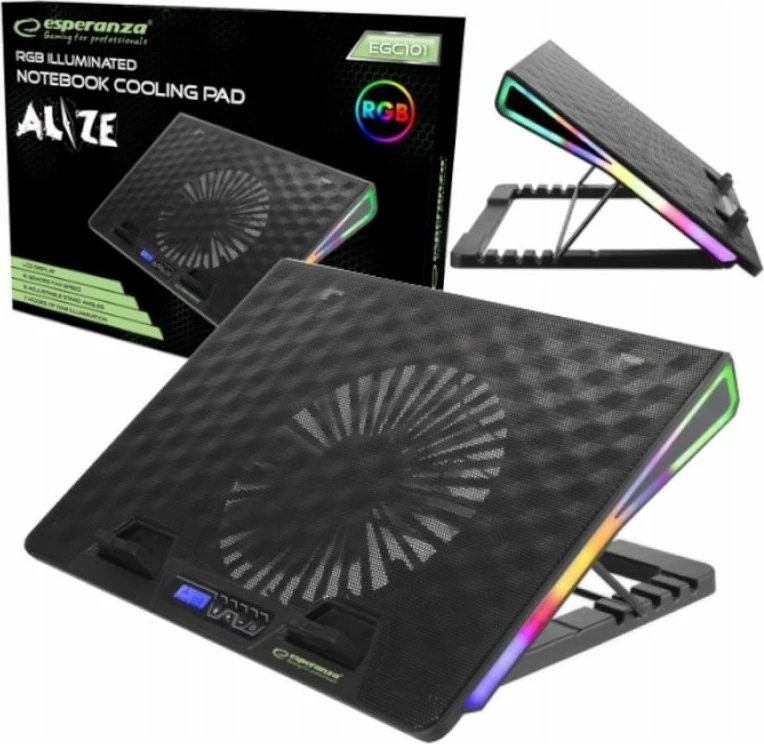 Cooling pad gaming Esperanza ALIZE EGC101, i zi