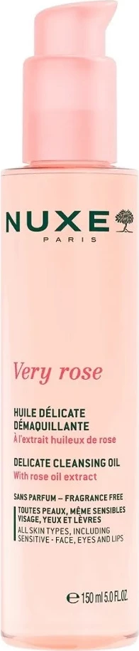 Vaj pastrues për femra Nuxe Very Rose Delicate Cleansing Oil 150ml