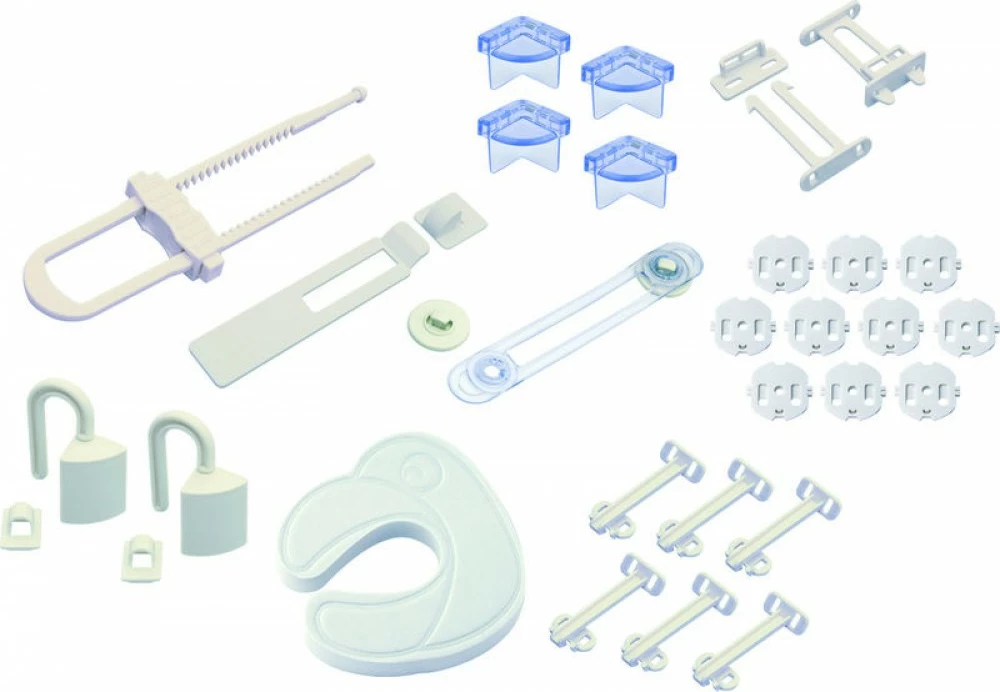 Set artikuj të ndryshëm për sigurimin e femijeve  Hartig + Helling