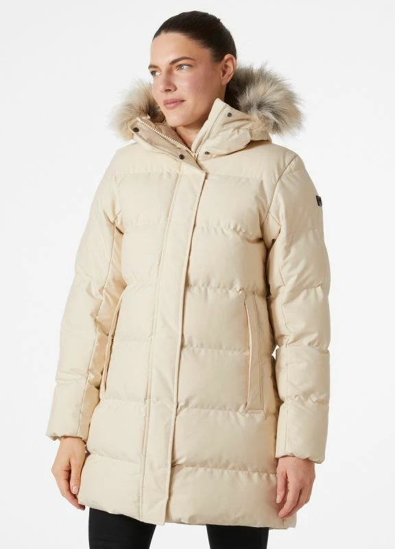Pallto Helly Hansen për femra, ngjyrë krem