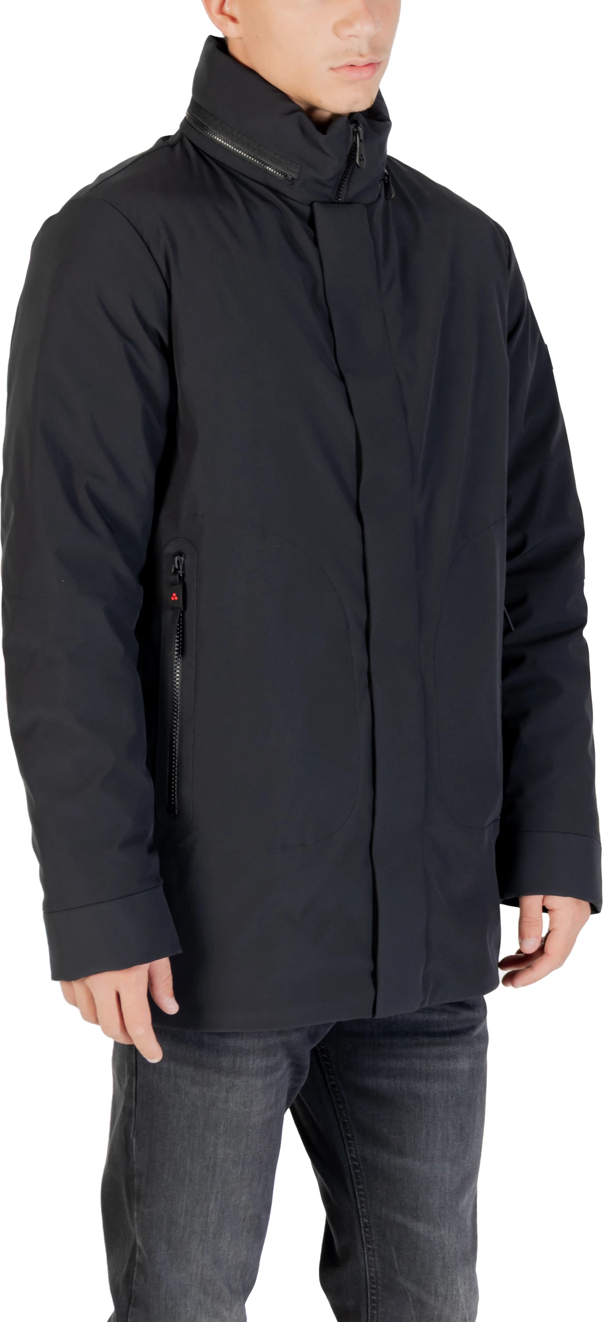 Pallto trench për meshkuj Peuterey Peebles SRT PEU556801192020, e zezë [Madhësia: XL]
