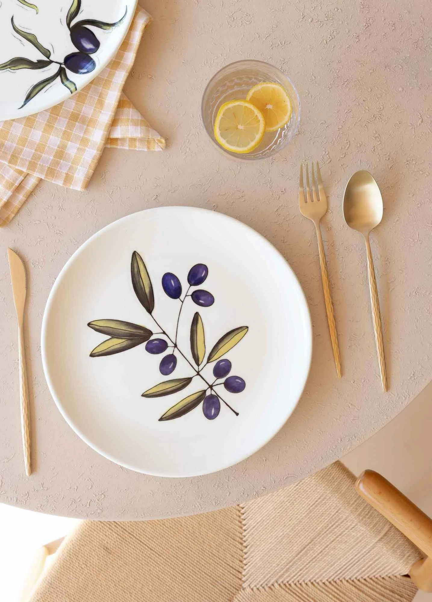 Set pjatash për ëmbëlsira, shumëngjyrëshe, Hermia Concept, OVS0001, 6 copë