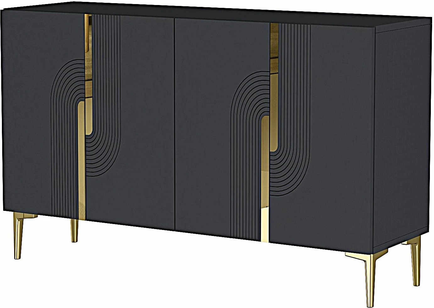 Konsol Skye Decor, Meyra 120, antracit, ar