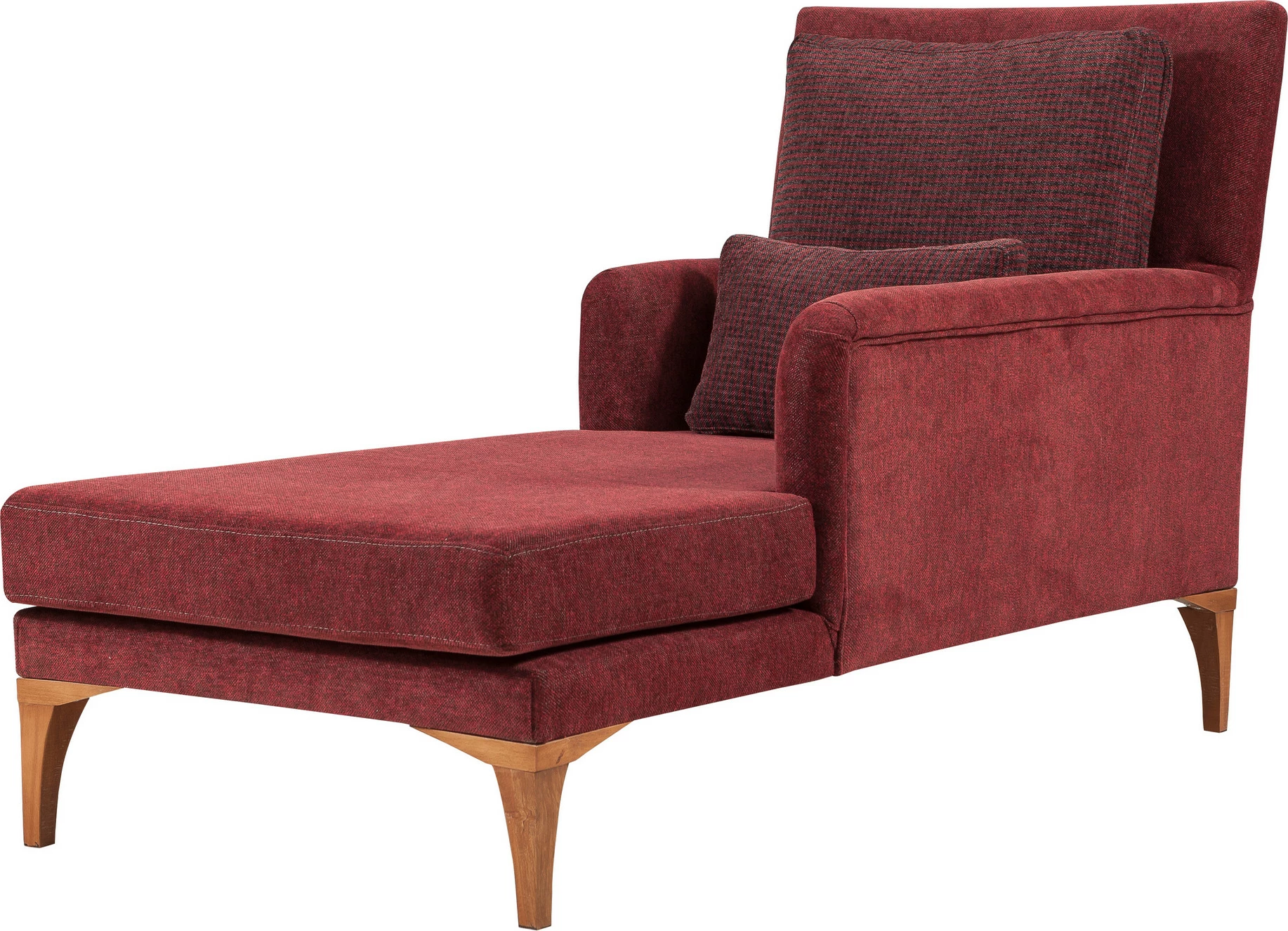 Divan Atelier del Sofa, ngjyrë e kuqe Claret