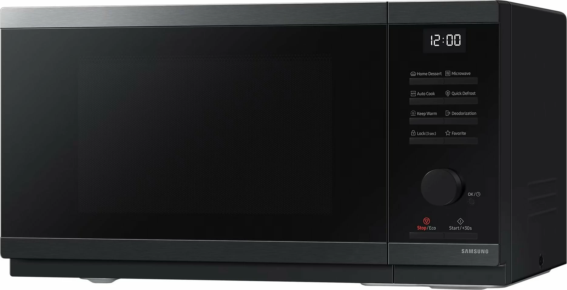 Furrë me mikrovalë Samsung MS23DG4504AGE2 23 L 800 W pa grill, e zezë
