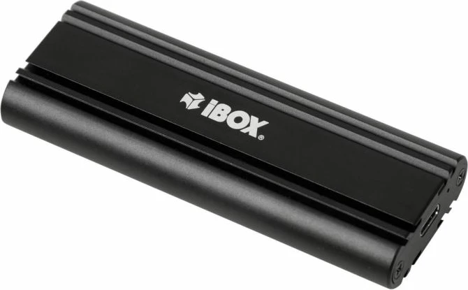 Kuti SSD NVMe iBox HD-07, e zezë