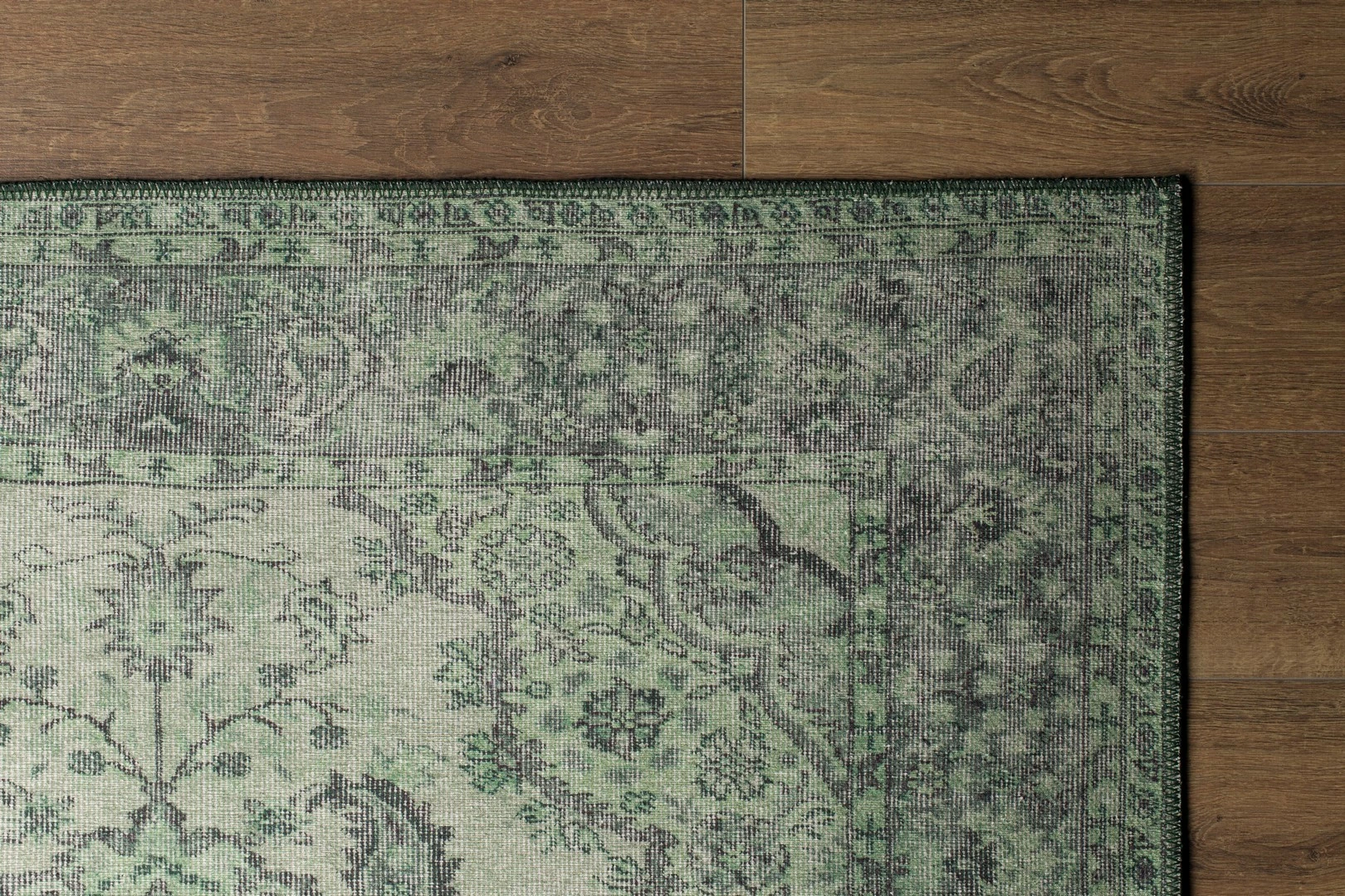 Qilim korridori (75x150), Conceptum Hypnose, Blues Chenille, ngjyrë e gjelbër AL 139