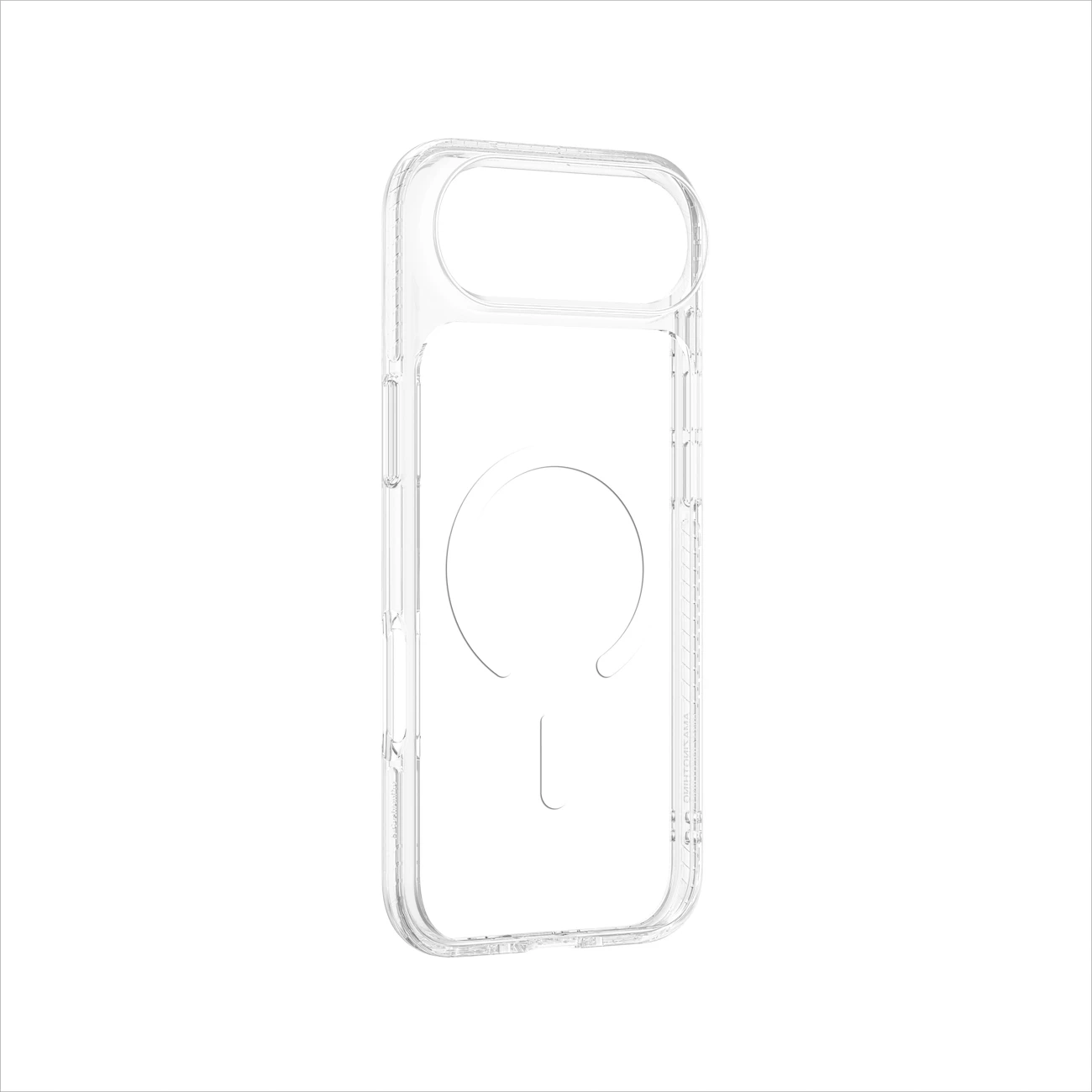 Mbështjellës AmazingThing Titan Pro për iPhone 17 Air, MagSafe, Transparent