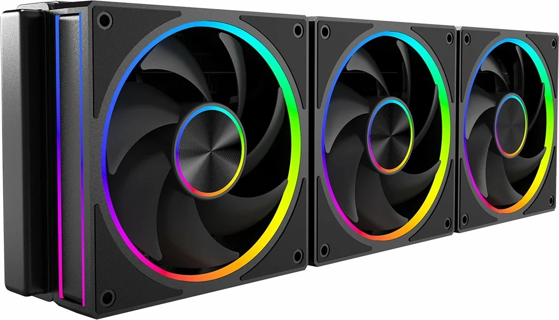 Ventilator kasë Modecom Volcano Loop 120 ARGB 120mm PWM 4-pin, i zi, 1 copë