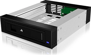 Sirtar HDD ICY BOX IB-129SSK-B, 2.5/3.5", hot-swap, SAS/SATA, alumin/zi