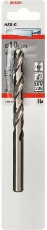 Bosch spiral metalike HSS-G, 1 cm, 133 mm
