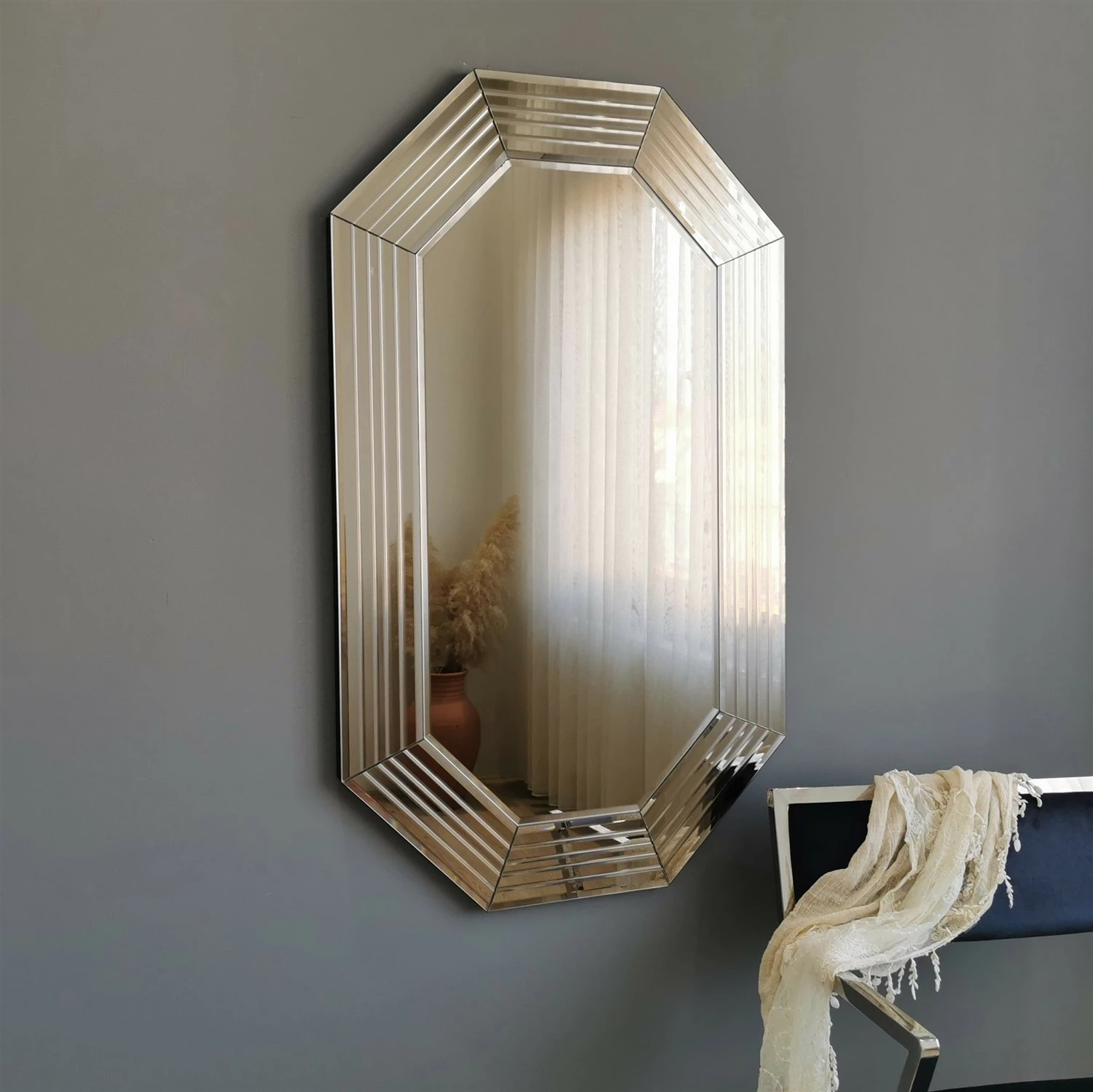 Pasqyrë bronzi Hanah Home, A313D, 60x100cm
