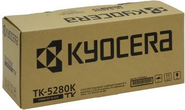 Toner Kyocera TK-5280K kapacitet 9,750–23,700 faqe, origjinal, i zi