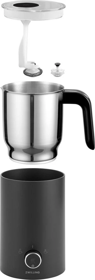 Shkumues qumështi Zwilling, 600W, i zi