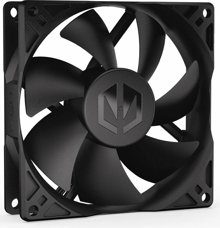 Ventilator për kasë PC Endorfy Zephyr 92 (EY4A018) 92mm, 1900 rpm, 3-pin, 1 copë, zi