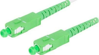 Patchcord fiber optik Lanberg G657B3 SC/APC-SC/APC simplex 15 m 3.0 mm LSZH, i bardhë