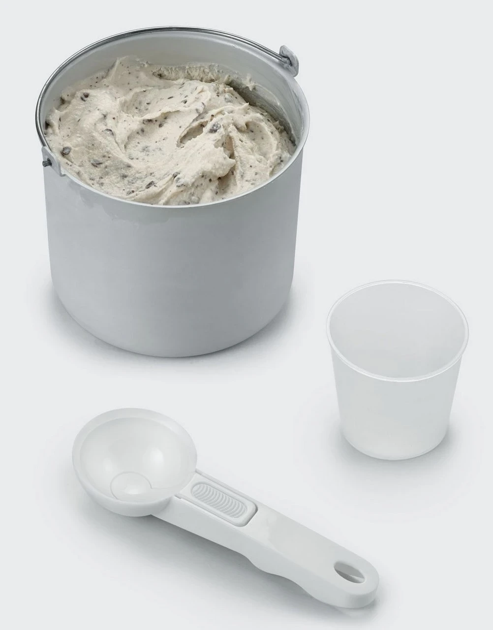 Aparat për akullore Severin EZ 7405, 2L, 180W, argjendtë