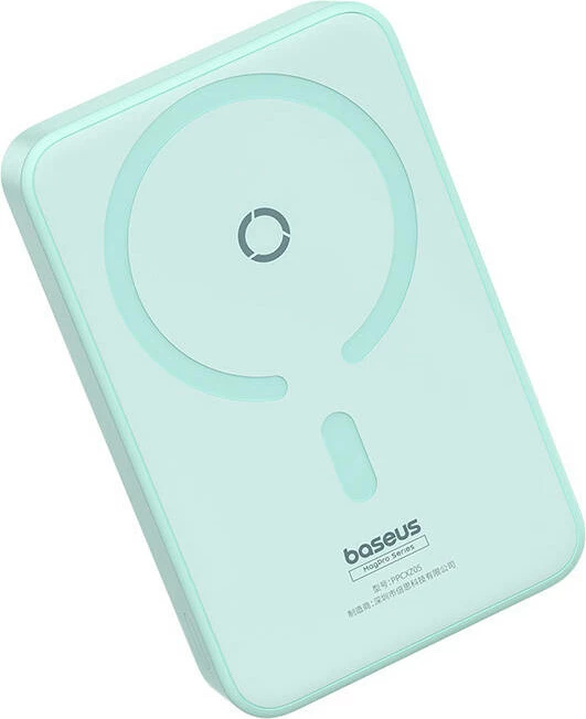 Powerbank Baseus MagPro Magnetic 5000mAh, 20W, MagSafe, mint