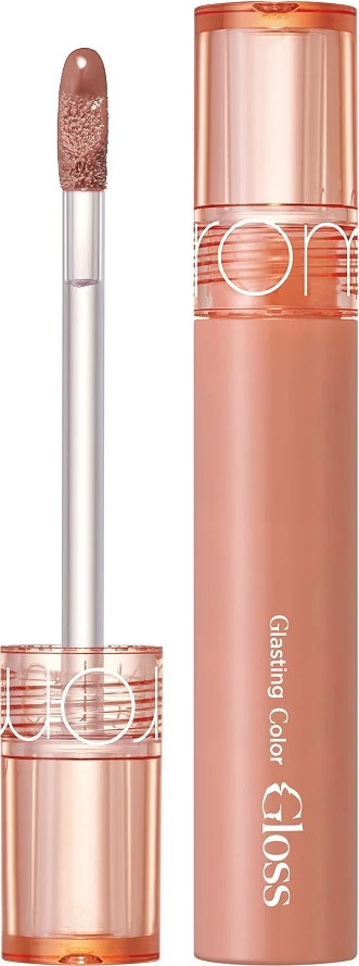 Gloss për buzë Rom&nd Glasting Color Gloss 02 Nutty Vague për femra, 4g