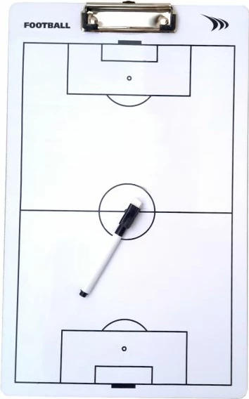 Tabelë taktike Yakimasport për futboll, e bardhë