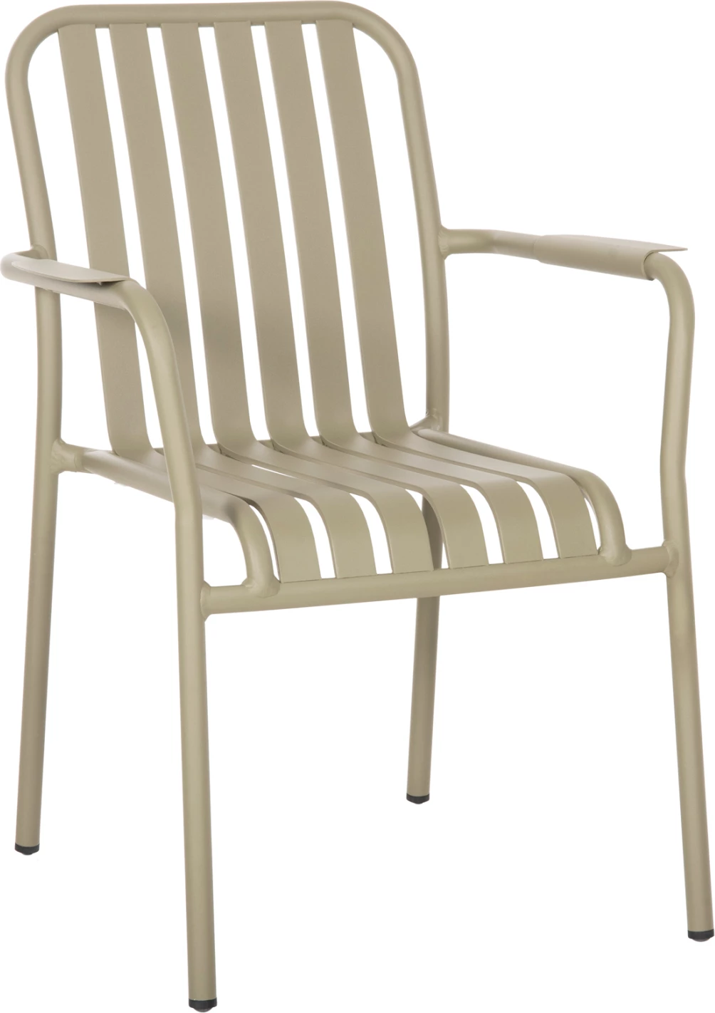 Karrige alumini RACHEL, ngjyrë ulliri e errët, FH6088.07, 63x58x85H cm