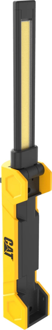 Lampë pune LED CAT CT8025, 400 lm, bateri e rikarikueshme USB-C, kokë rrotulluese 180°, magnetike, IPX4, e verdhë/zezë
