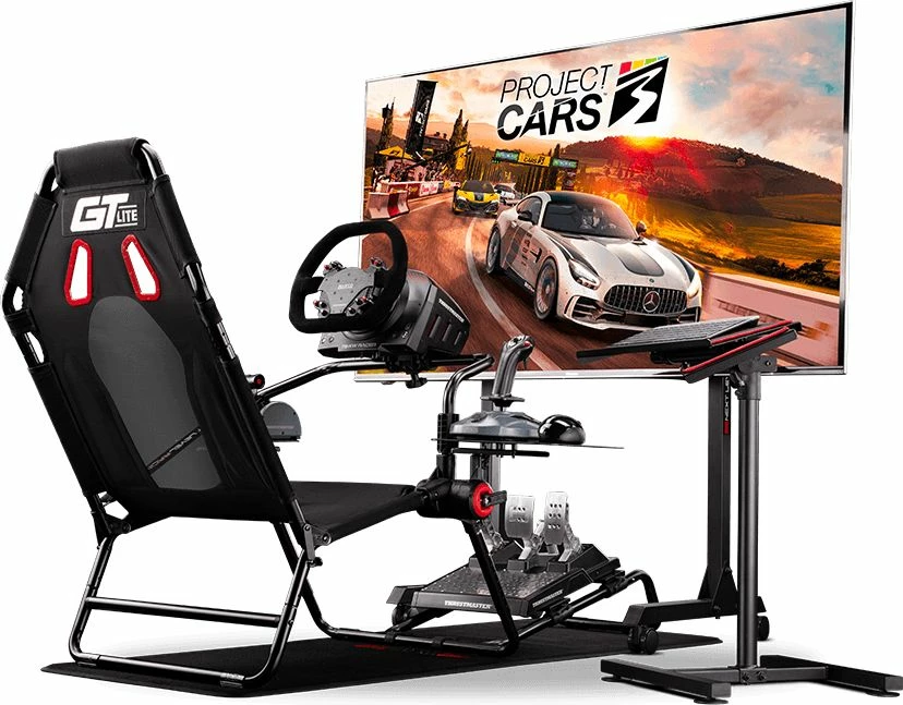 Kokpit simulator garash Next Level Racing GT Lite NLR-S021, i palosshëm, universal, i zi