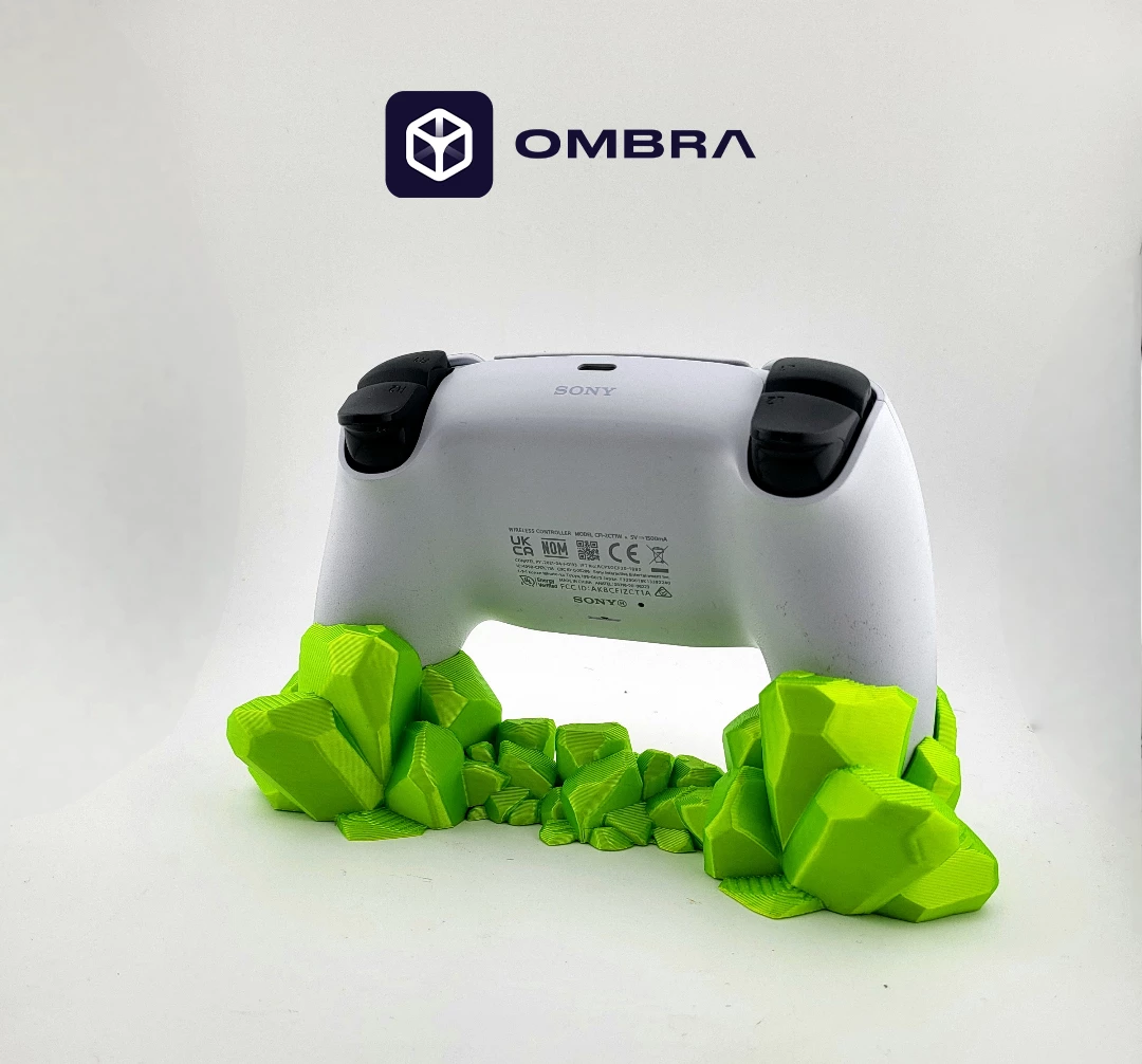 PS5 Controller Kryptonite Stand, e gjelbërt