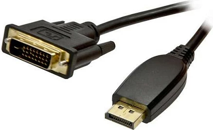 Kabllo video Synergy21 DisplayPort 1.1 në DVI-D 24+1, 1.5m, Full HD 1080p 60Hz