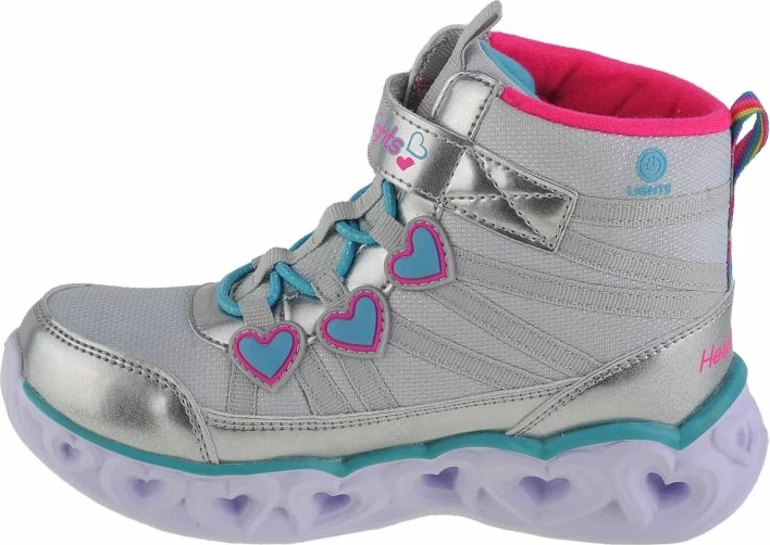 Atlete fëmijësh Skechers, argjendi [Madhësia: 34]