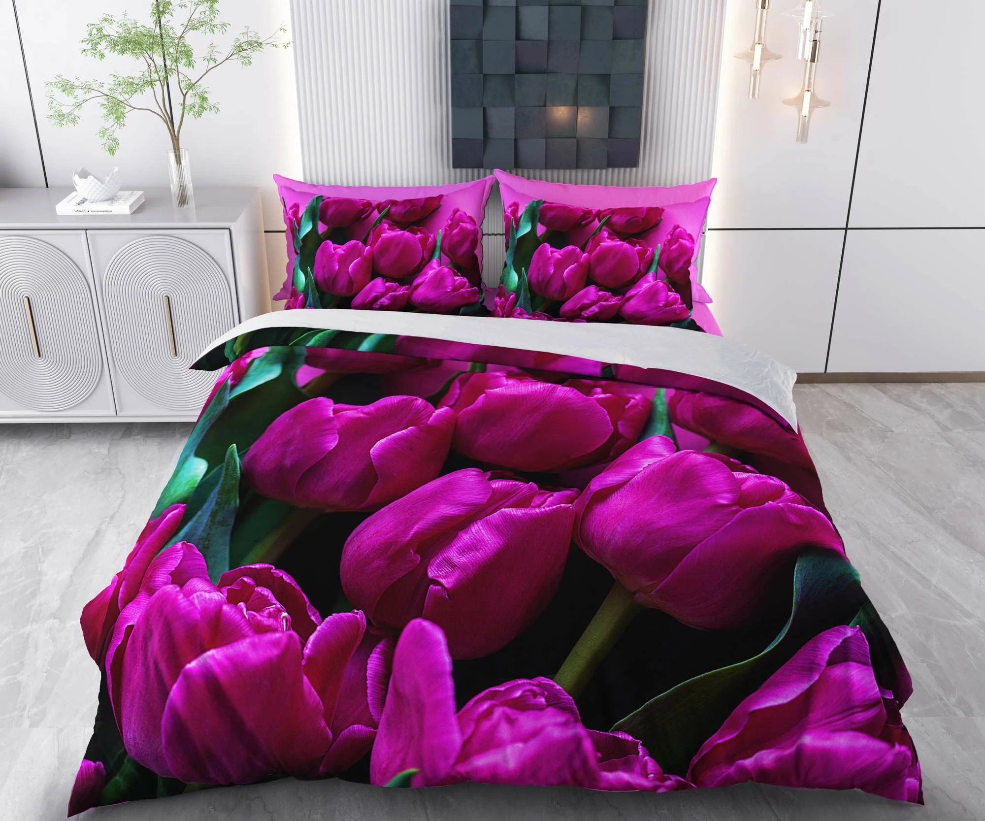 Set mbulesë jorgan XXL një pjesë, L'Essentiel Linge de Maison, Seren