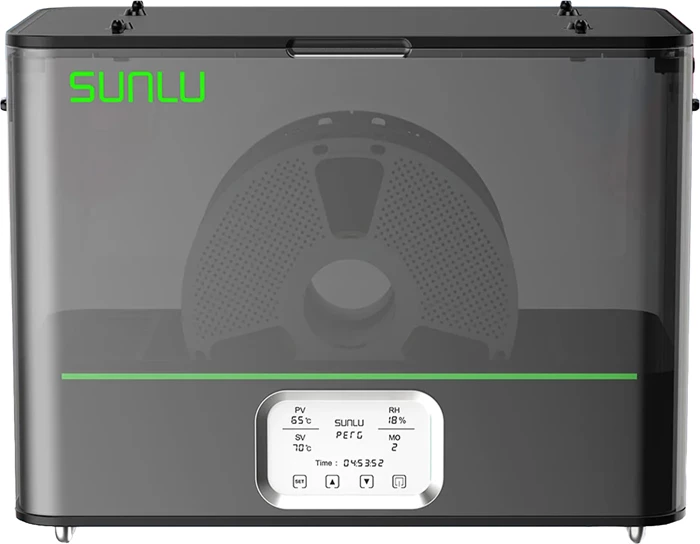 Tharëse filamenti 2-në-1 Sunlu Fila Dryer E2, 110°C, 500W, për 1.75mm/2.85mm, deri 3kg