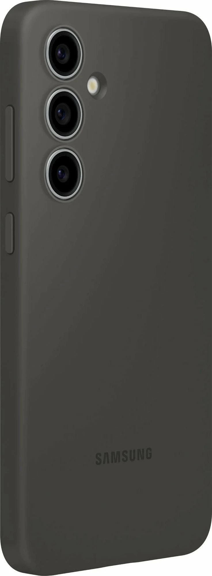 Mbështjellës silikoni Samsung Galaxy S24 FE, i zi