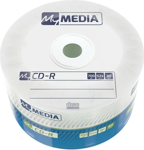 CD-R Verbatim My Media 700MB, 50 copë, Spindel