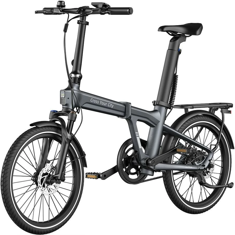 Biçikletë elektrike palosëse A DECE OASIS (ADO) Air 20 Ultra V2026, 250W, bateri 37V 10Ah, 20\", deri 100 km, gri