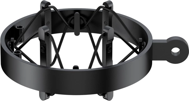 Mikrofon BOYA K9 me kabllo USB-C, 48 kHz 24-bit, RGB, me stendë tavoline dhe pop filter, i zi