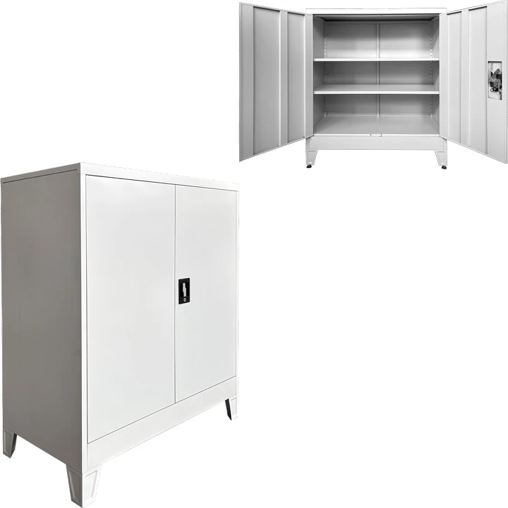 Dollap metalik Armon, ngjyrë gri e çelët, 90x45x100cm