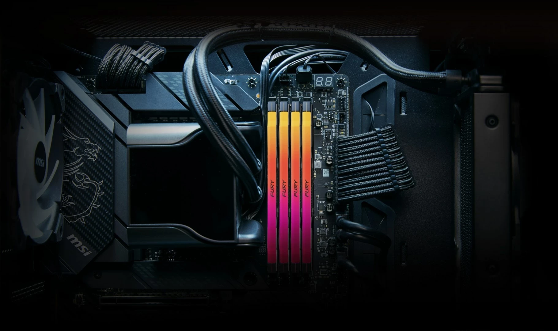 RAM Memorje Kingston FURY 32GB 6000MT/s DDR5 Renegade RGB