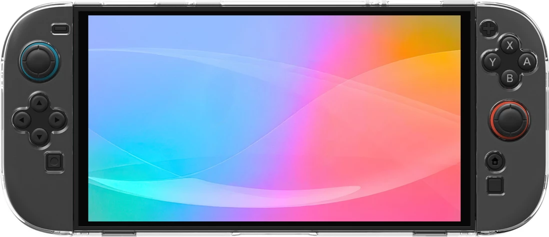 Mbështjellës AmazingThing PlayShield Bare Case për Nintendo Switch 2, Transparent