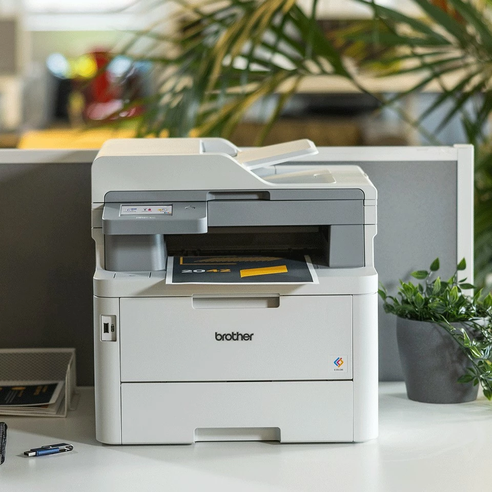 Printer multifunksional Brother MFC-L8390CDW, LED, printim me ngjyra, A4, i bardhë