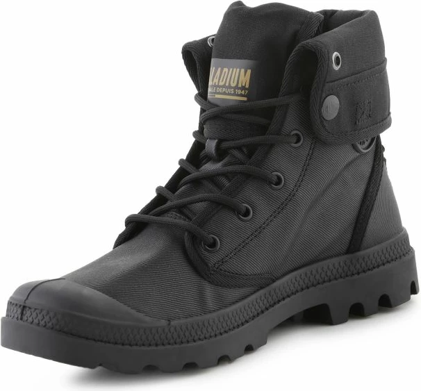 Këpucë Palladium për meshkuj dhe femra, të zeza [Madhësia: 36]