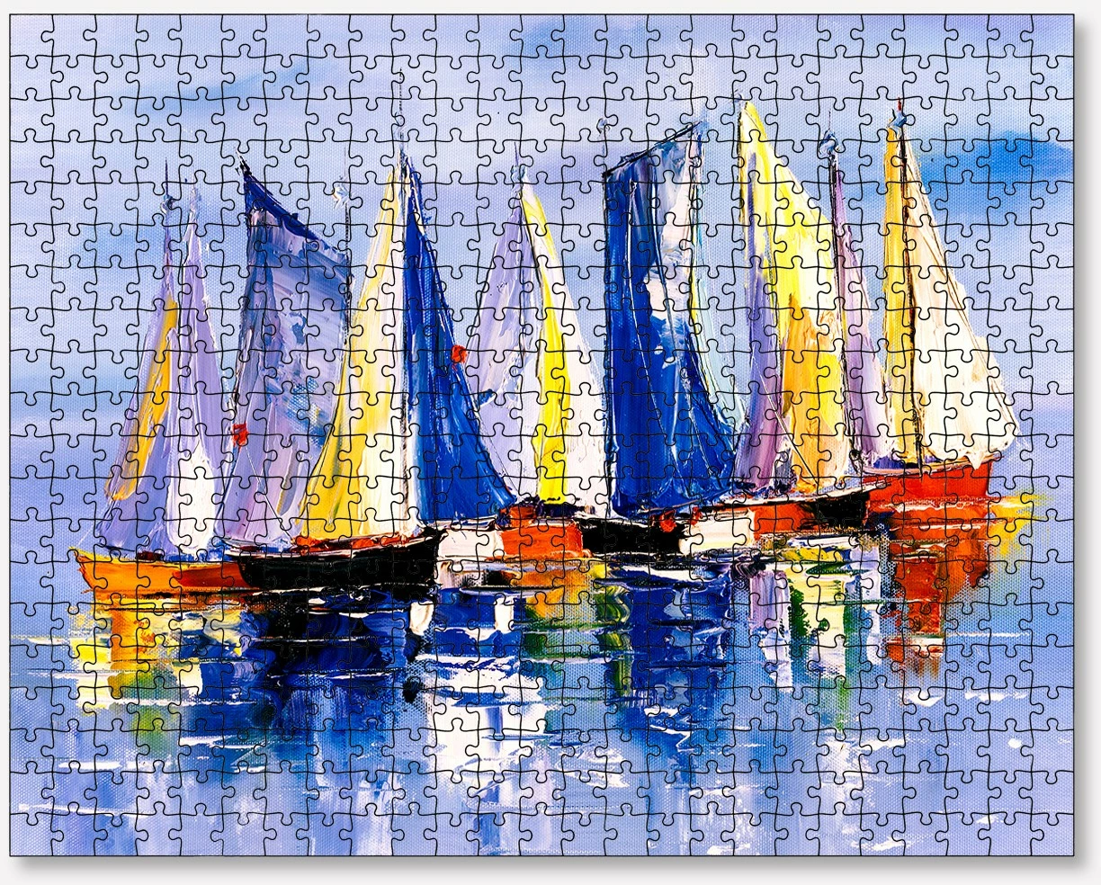 Puzzle 1000 copë, shumëngjyrësh, Evila Originals, PZL_0134_1000